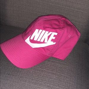 Pink Nike cap